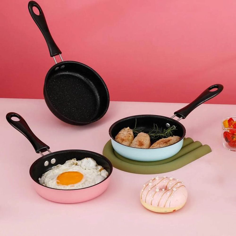 Baby Food With Iron - Kochgeschirr 12cm Mini Antihaft-Pfanne mit Antihaftbeschichtung,