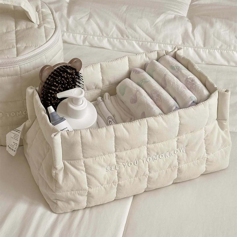 Baby Food Organizer - Koreanischer Stil Baby-Windel-Aufbewahrungstasche Korb Snack- und