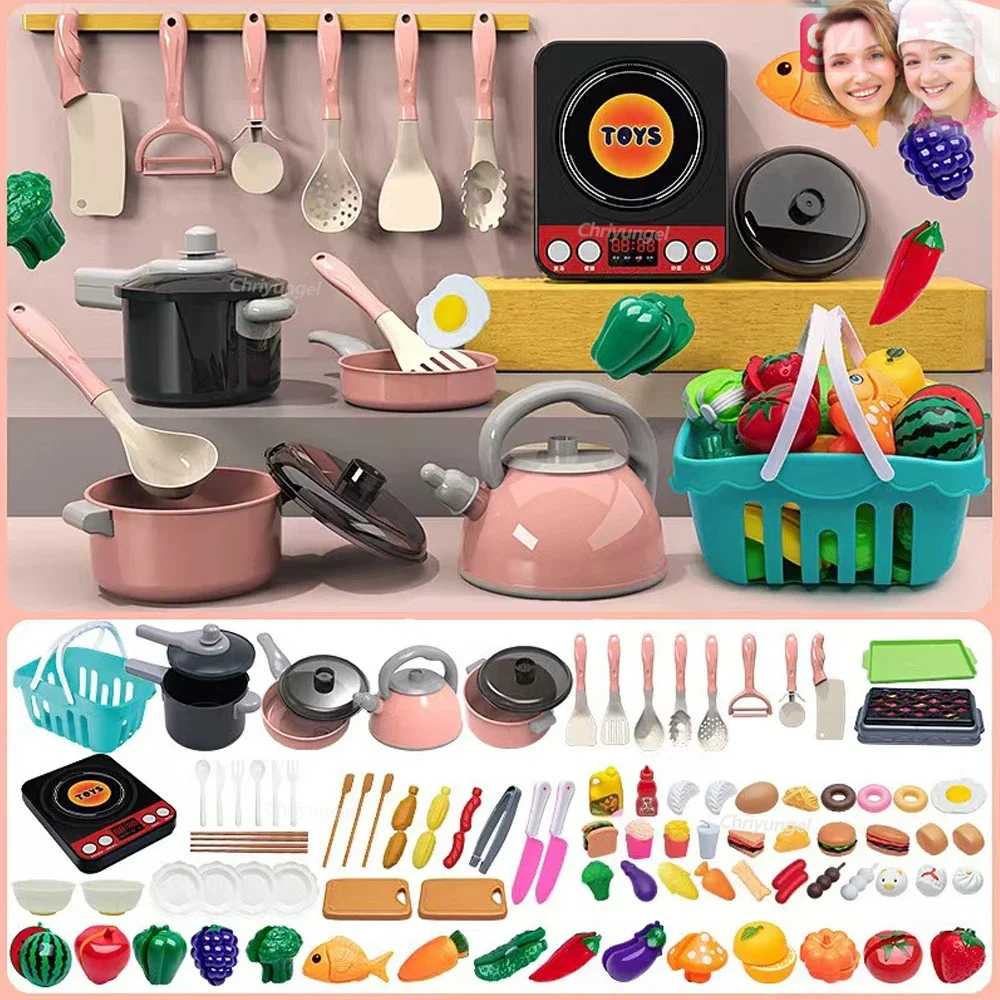 Baby Food Cooking Set - Kinder Küche Spielzeug Set 92/69/59 PCS