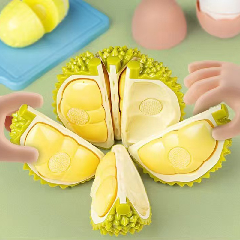 Baby Food Apple - Kinder-Spielzeug zum Obstschneiden, Rollenspiel mit Durian,