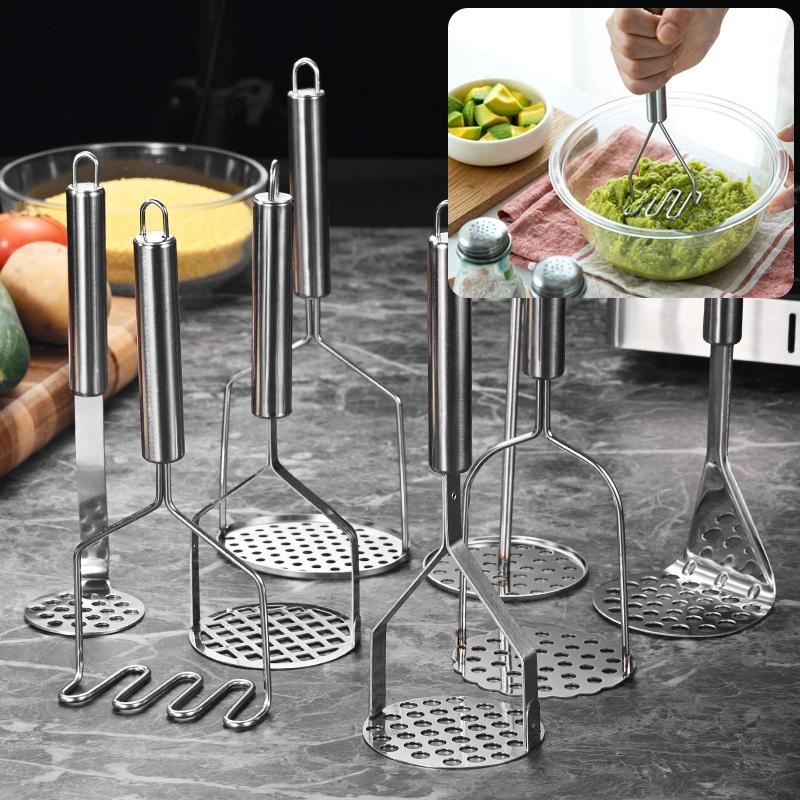 Baby Food With Iron - 1 Stück Kartoffelstampfer aus Edelstahl mit