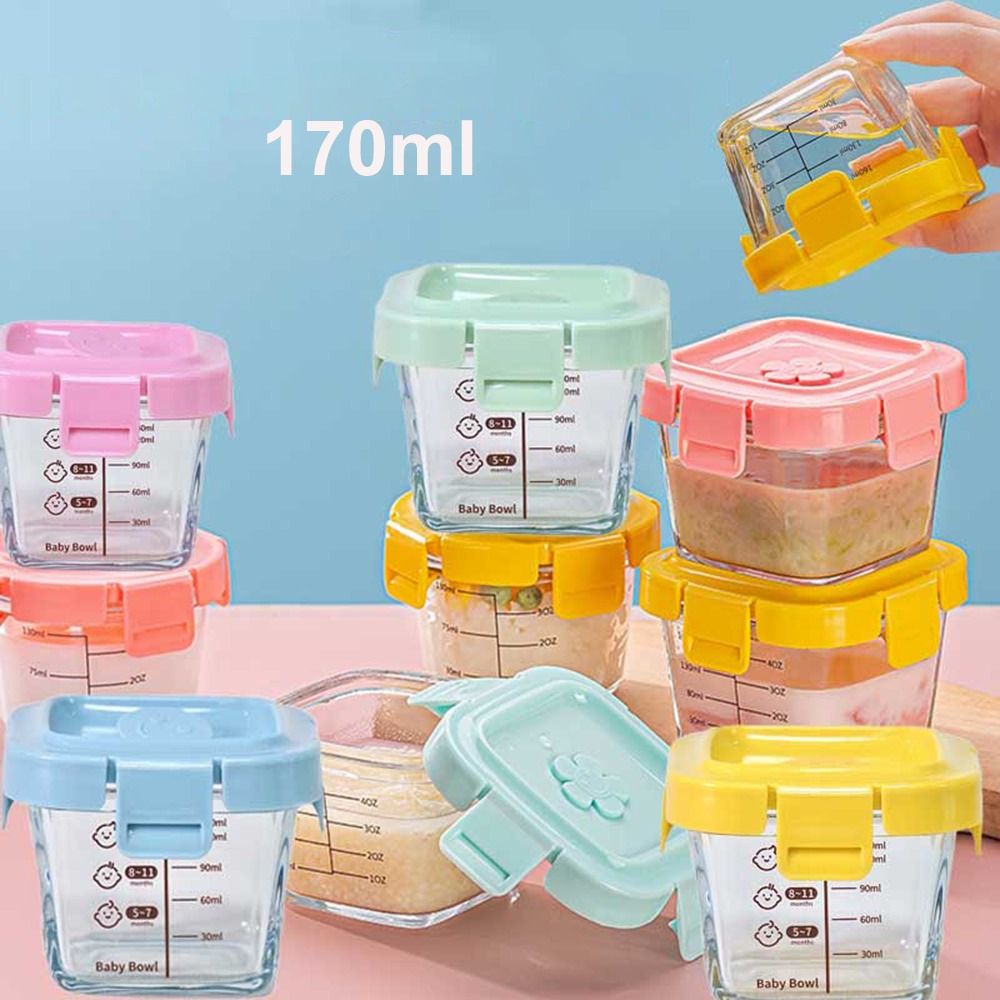 Baby Food Containers Glass - Mode 170 ml Lebensmittel Lagerung Box