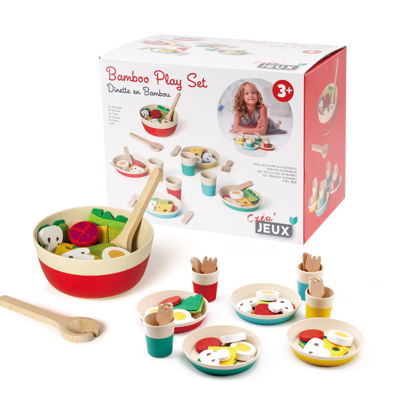 Baby Food Cooking Set - Mutter Garten Simulierte Küche Spielzeug Holz