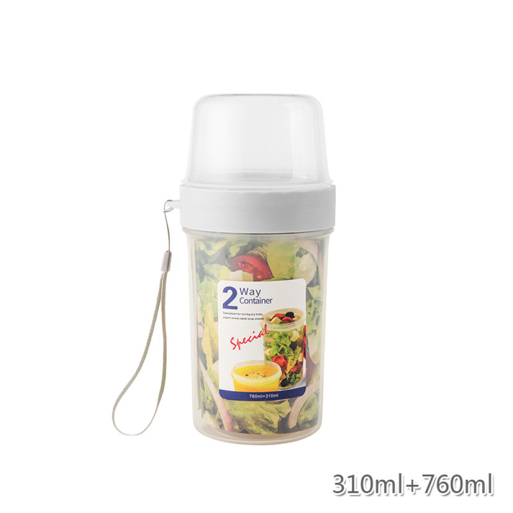 Baby Food Organizer - Doppelschichtiger, auslaufsicherer Lebensmittelbehälter, tragbarer Behälter für