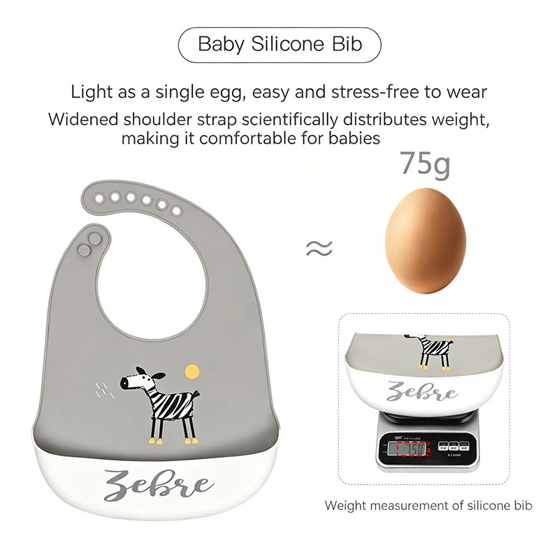 Baby-Silikon-Lätzchen mit Cart – Baby Food Year Old Bewertung und Preis