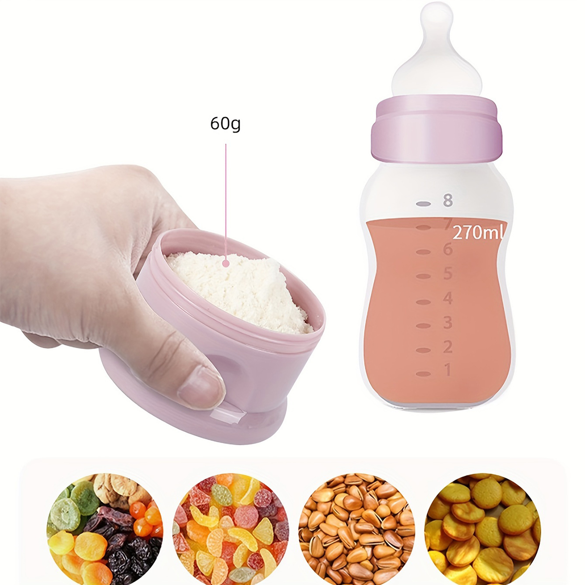 Baby-Milchpulverbehälter mit g – Baby Food Organizer Bewertung und Preis