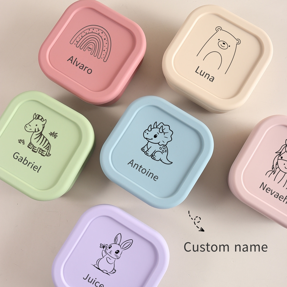 Personalisierter Name oder Mus – Baby Food Containers Glass Bewertung und Preis