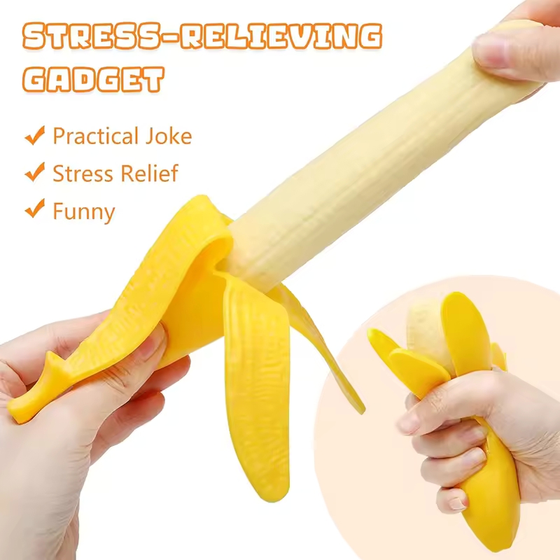 1/2/3 Stück Dehnbare Banane, Q – Baby Food Banana Bewertung und Preis