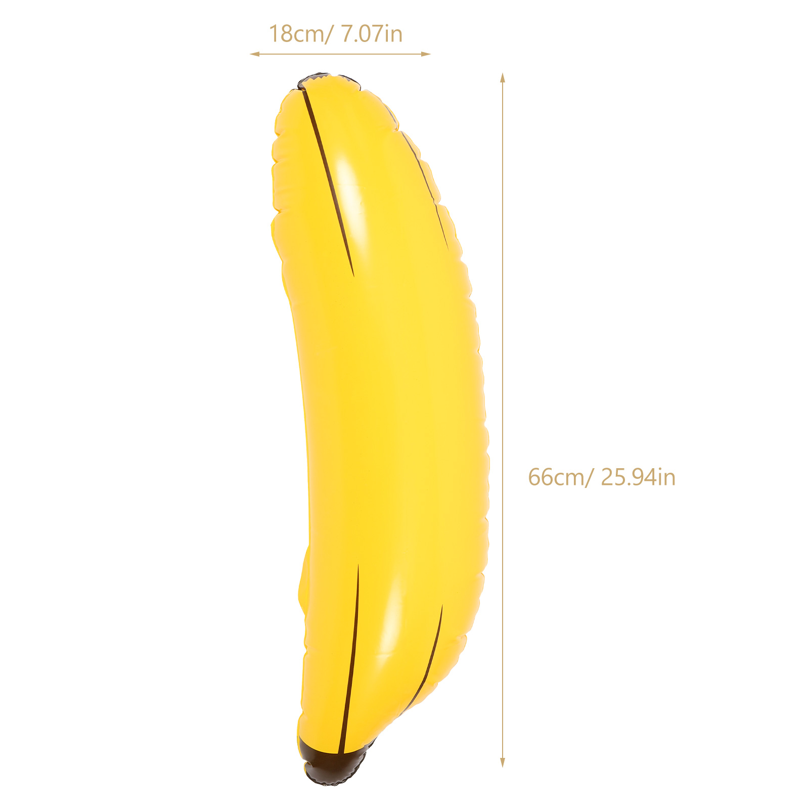 6-teiliges aufblasbares Banane – Baby Food Banana Bewertung und Preis