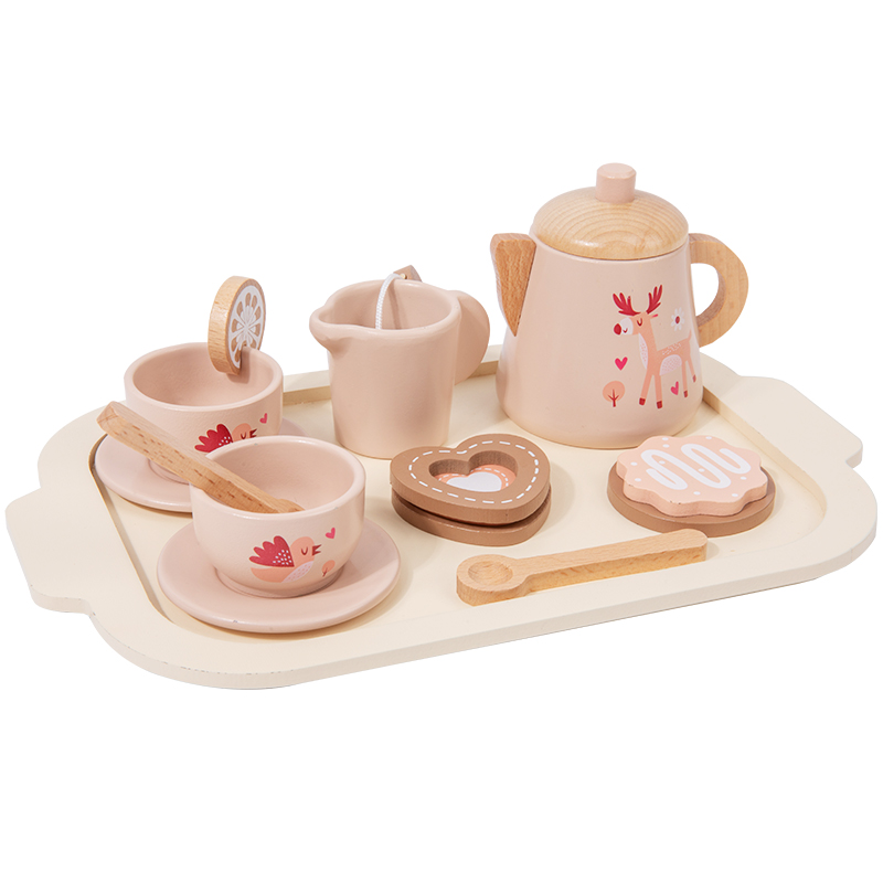 Nachmittagstee-Set, Holzspielz – Baby Food Cooking Set Bewertung und Preis