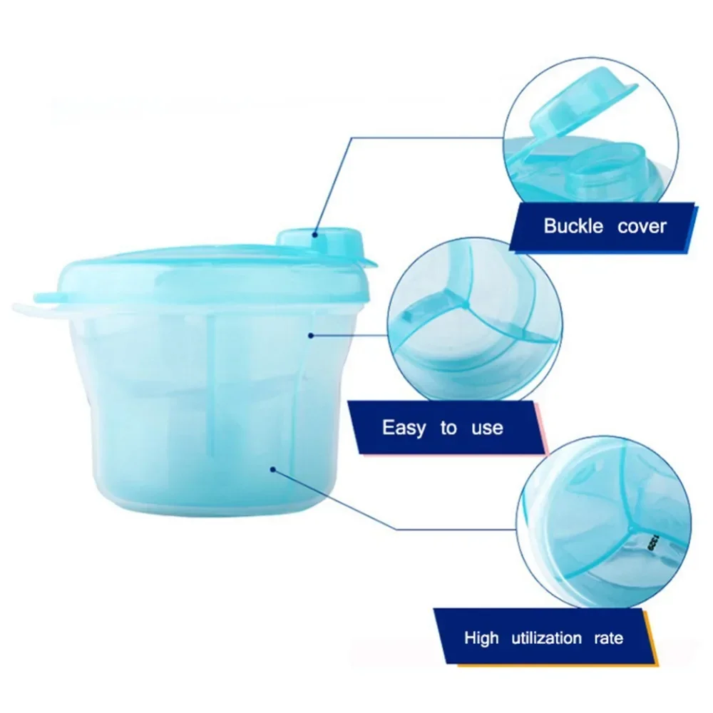 Tragbarer Formelspender mit 3  – Baby Food Containers Glass Bewertung und Preis