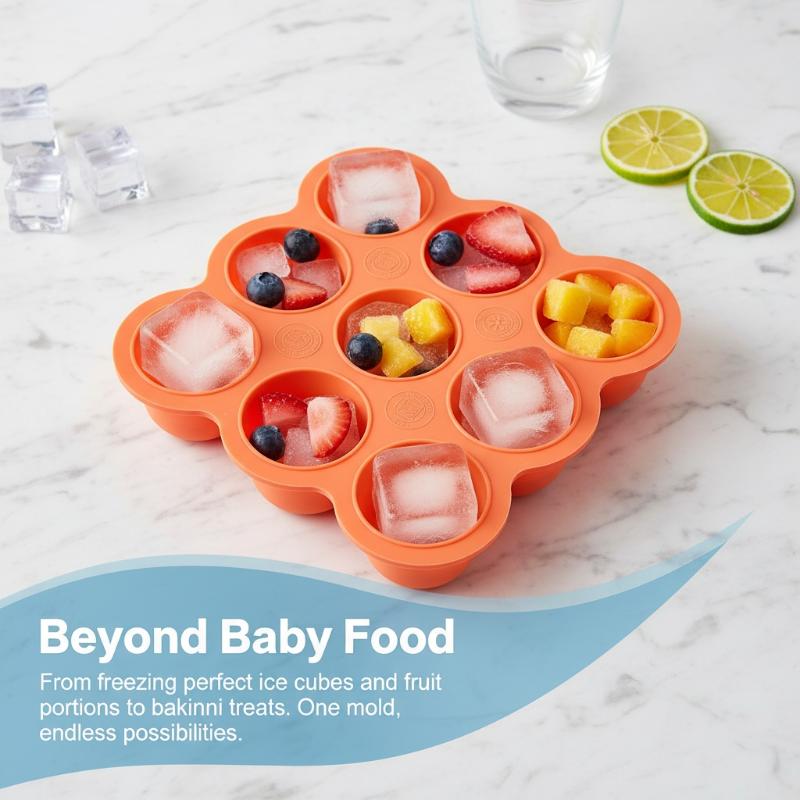Baby-Nahrung Silikonbehälter 9 – Baby Food Organizer Bewertung und Preis