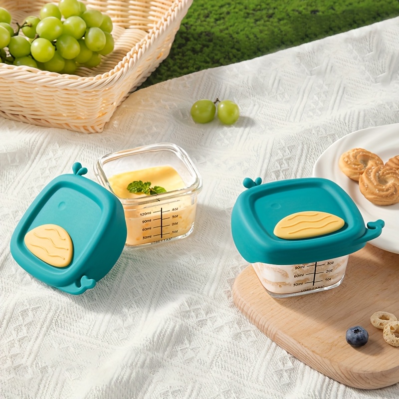 120/180 ml Babynahrungsbehälte – Baby Food Containers Glass Bewertung und Preis