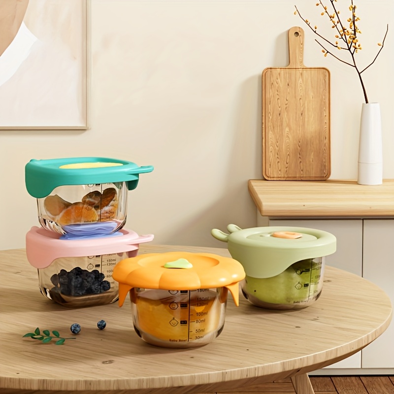 120/180 ml Babynahrungsbehälte – Baby Food Containers Glass Bewertung und Preis