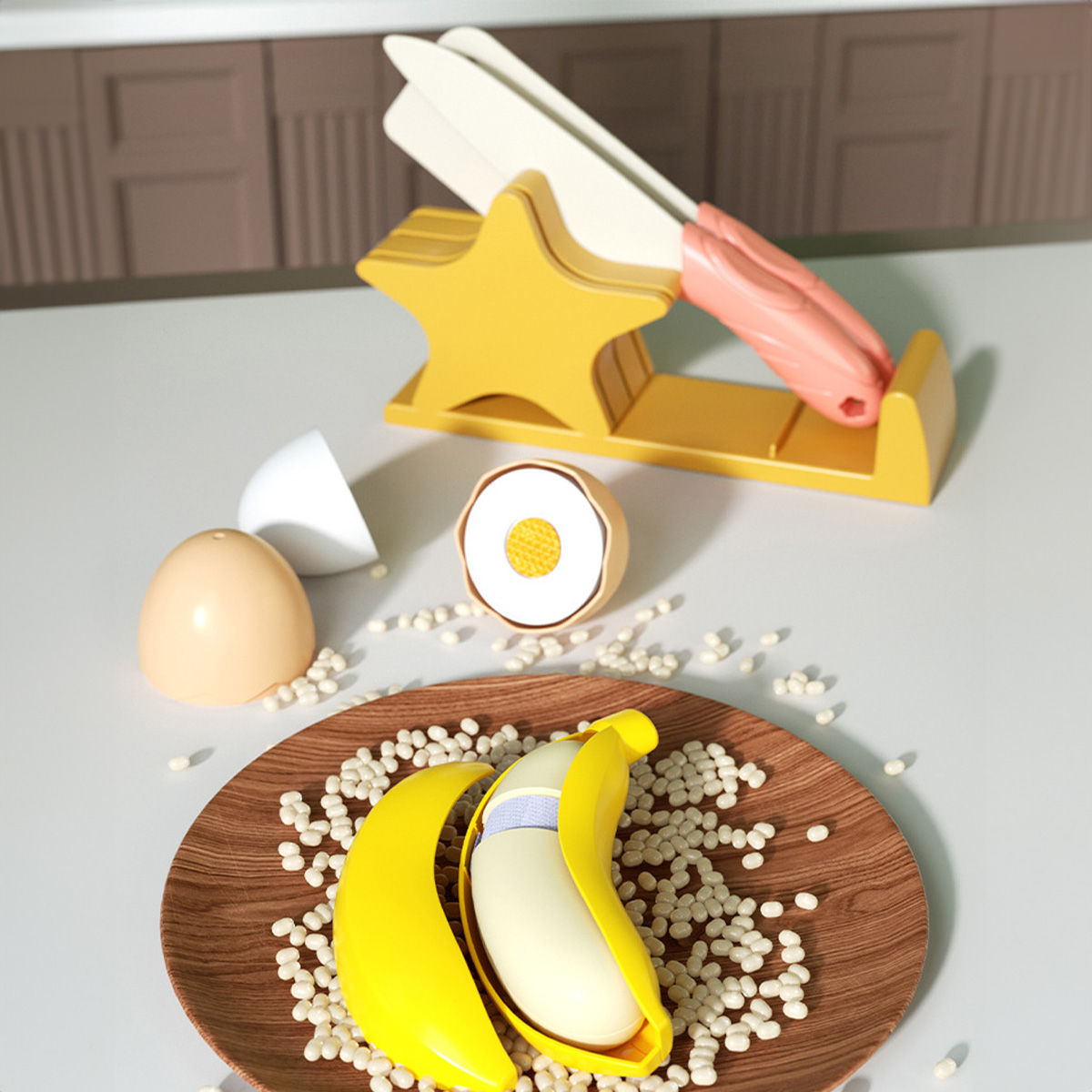 Schneidendes Spiellebensmittel – Baby Food Cooking Set Bewertung und Preis