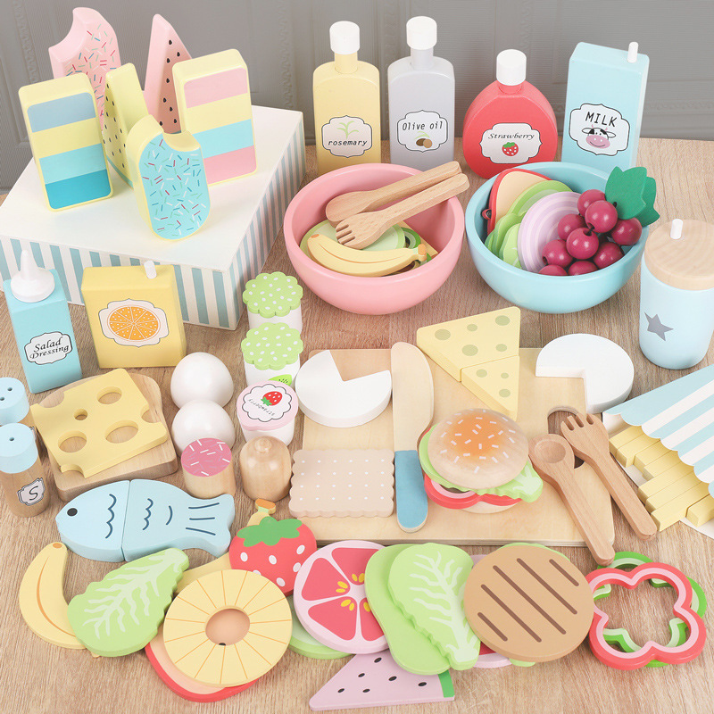 Holz Pretend Spielen Lebensmit – Baby Food Cooking Set Bewertung und Preis