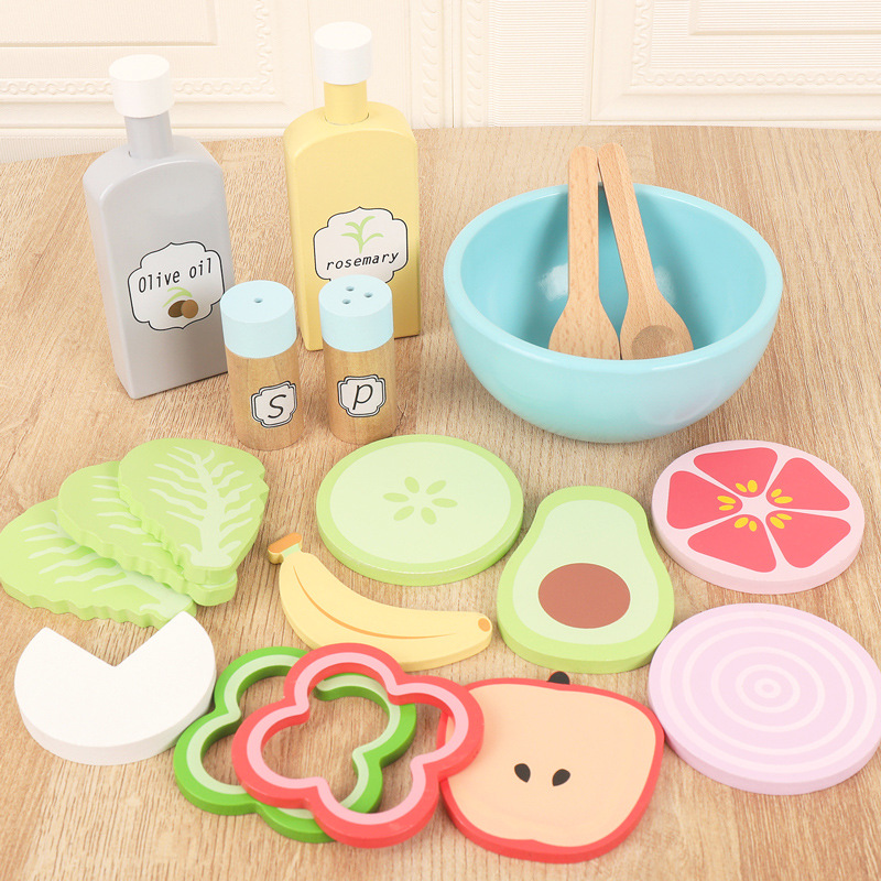 Holz Pretend Spielen Lebensmit – Baby Food Cooking Set Bewertung und Preis