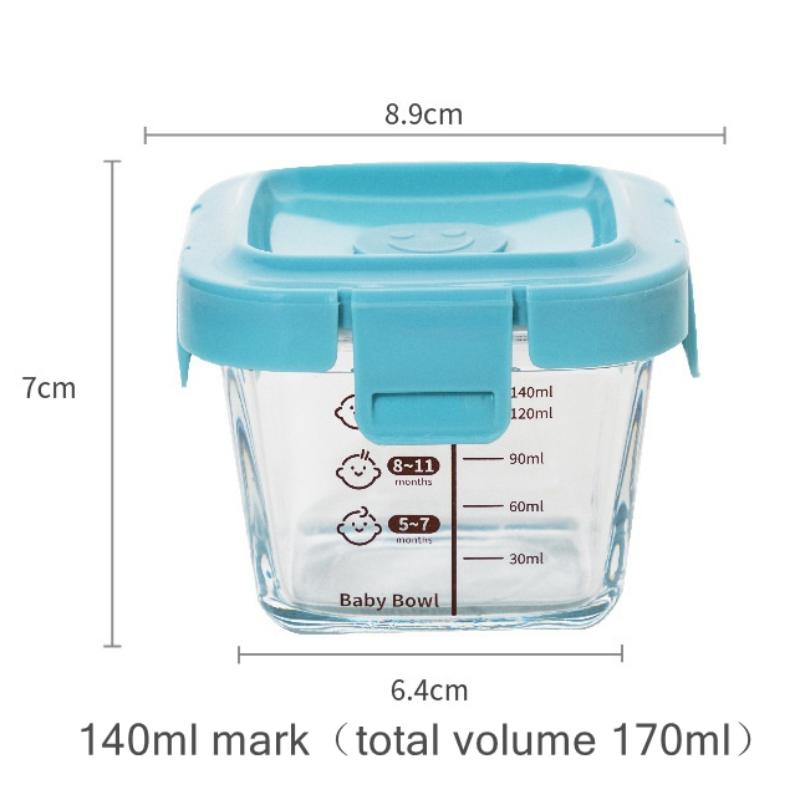 Hitzebeständige Aufbewahrungsb – Baby Food Containers Glass Bewertung und Preis