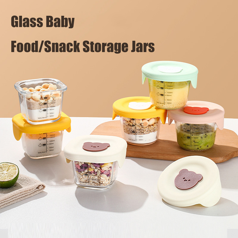 180 ml Glas-Vorratsdosen für B – Baby Food Containers Glass Bewertung und Preis