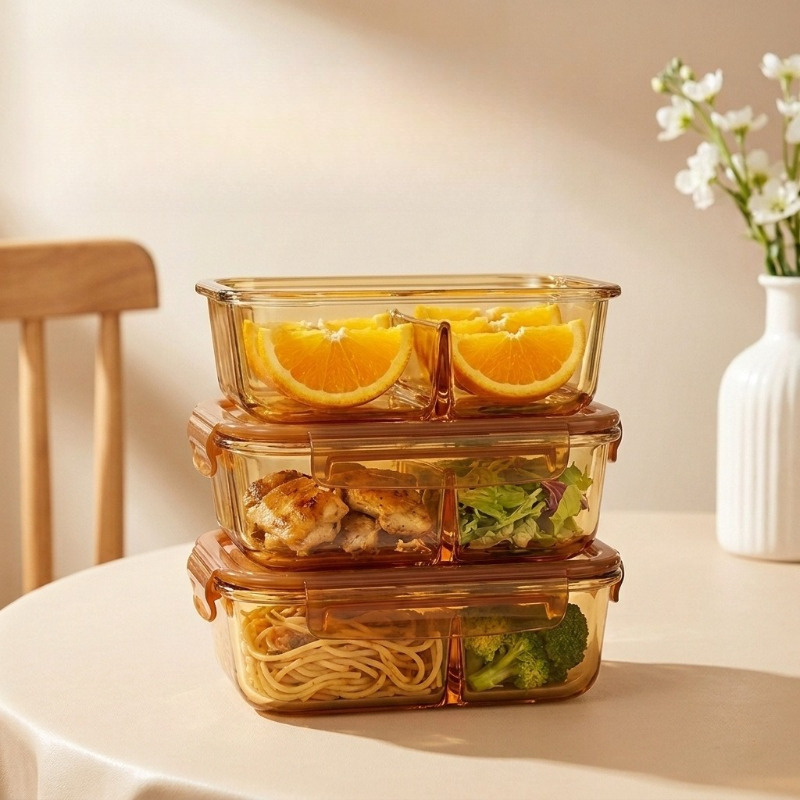 Lunchbox aus hochwertigem Boro – Baby Food Containers Glass Bewertung und Preis